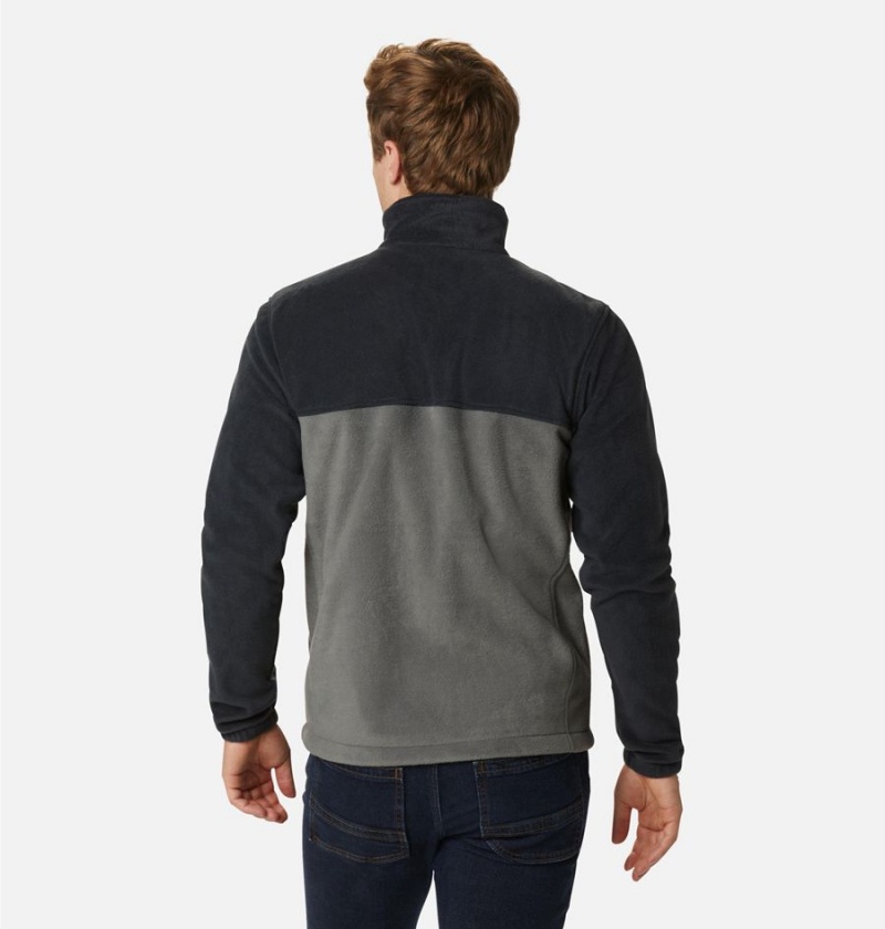 Grey Columbia Steens Mountain 2.0 Full Zip Men's Fleece Jacket | 17832NRLJ