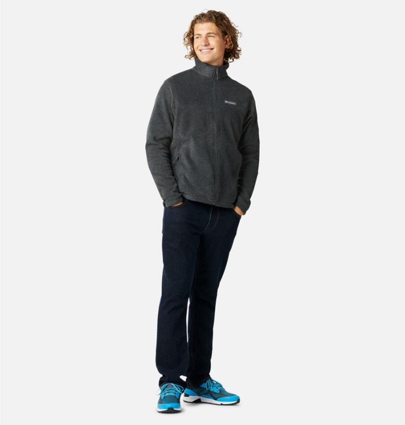 Grey Columbia Steens Mountain 2.0 Full Zip Men's Fleece Jacket | 75304BOFZ