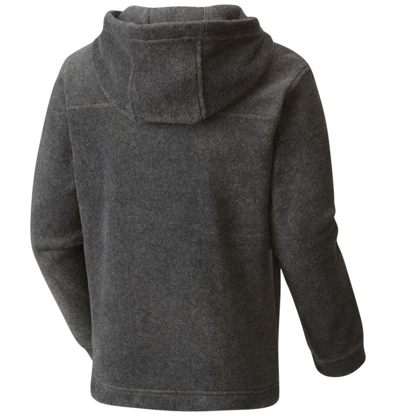 Grey Columbia Steens Mountain II Fleece Hooded Kids' Jacket | 63890NIHA