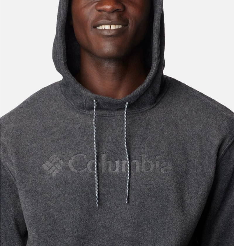 Grey Columbia Steens Mountain Men's Hoodie | 82417MXKE