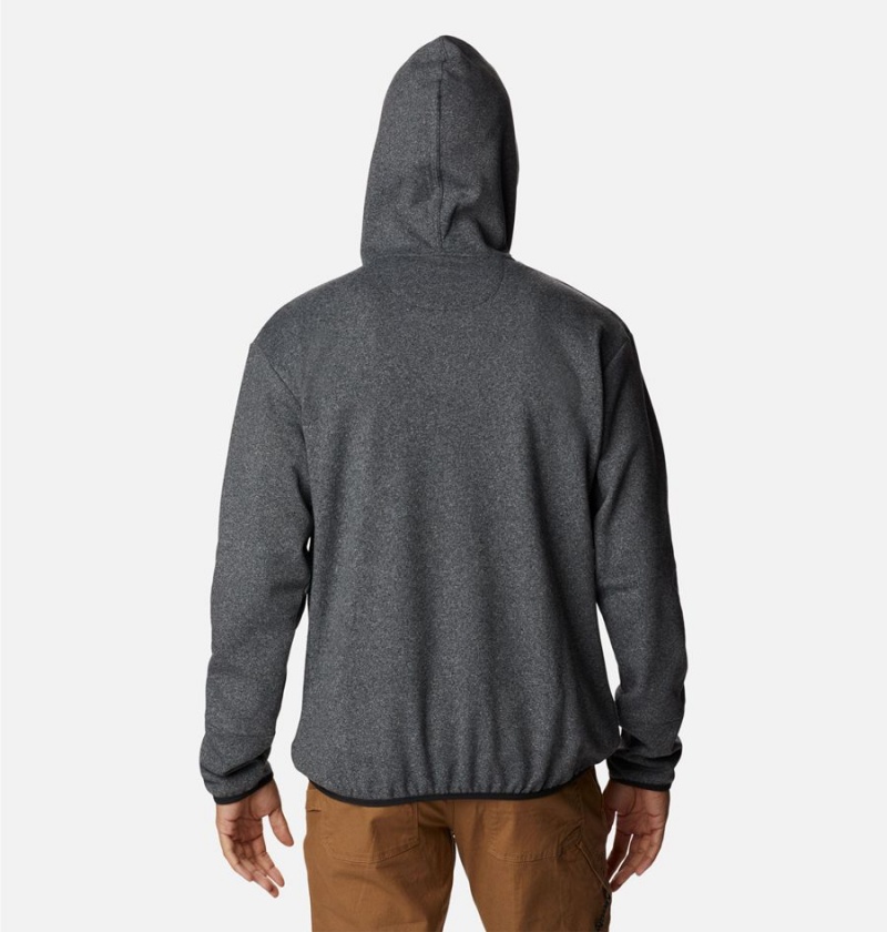 Grey Columbia Stone Canyon Men's Hoodie | 06537LAKF