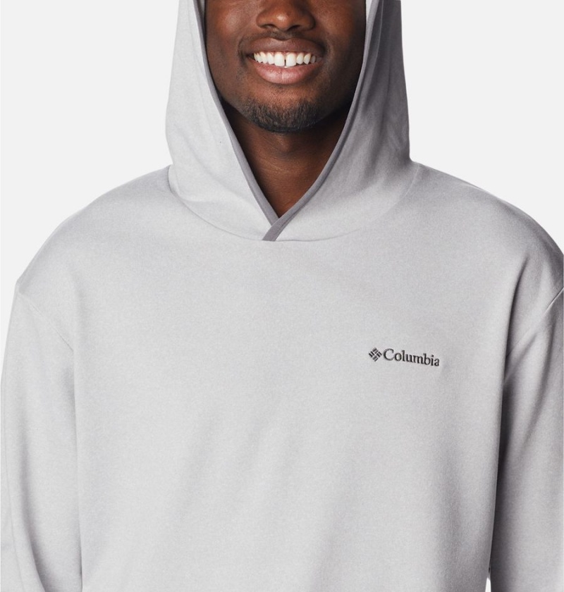 Grey Columbia Stone Canyon Men's Hoodie | 78045AYIT