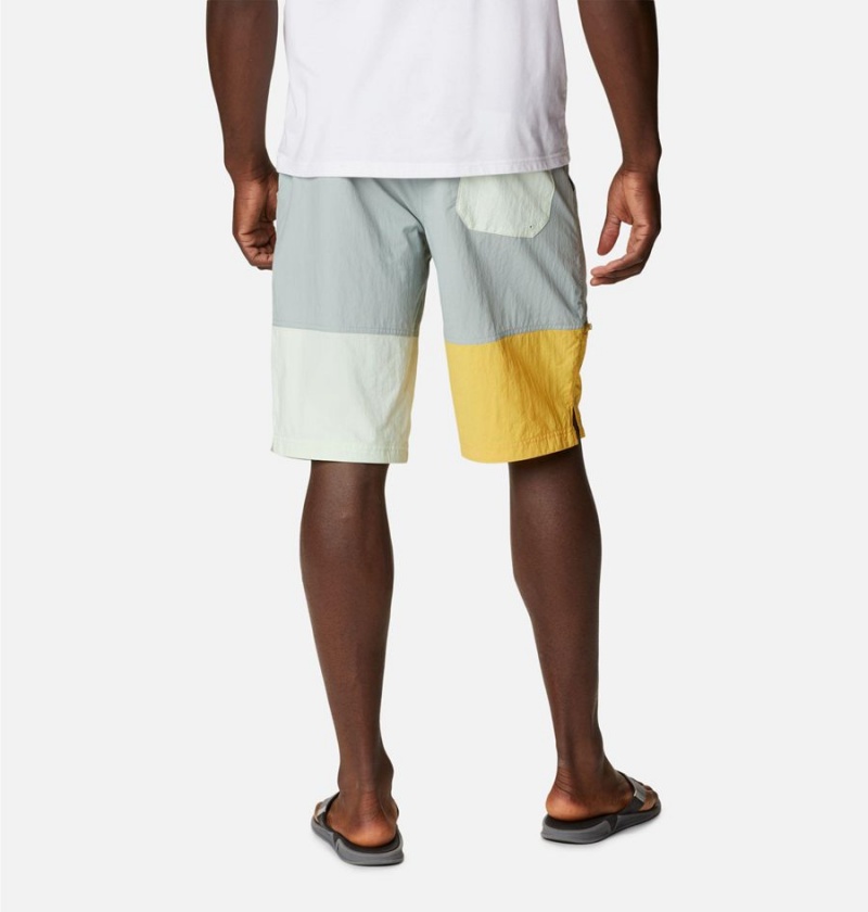 Grey Columbia Summerdry Belted Men's Shorts | 68217DNPM