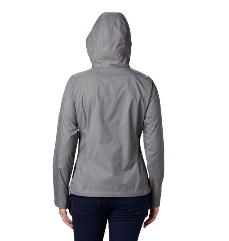 Grey Columbia Switchback III Women's Rain Jacket | 10975EKHO