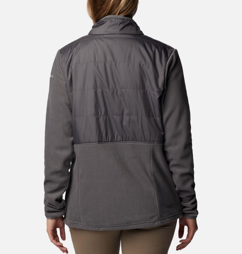 Grey Columbia Tamarancho Full Zip Women's Fleece Jacket | 60874COBT