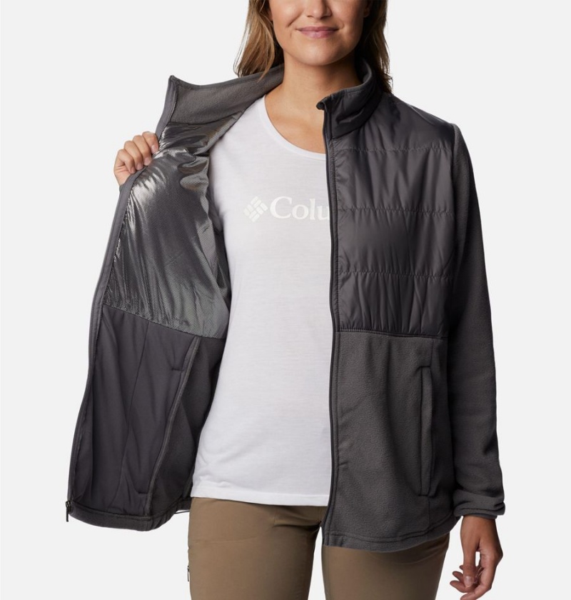 Grey Columbia Tamarancho Full Zip Women's Fleece Jacket | 60874COBT