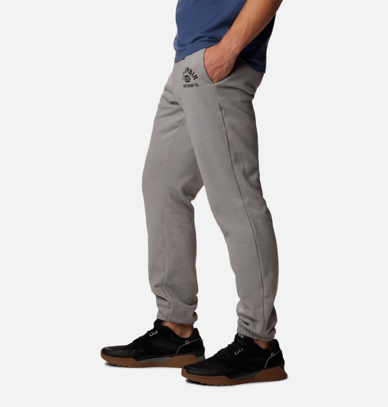 Grey Columbia Trek Joggers Men's Pants | 76123HERW