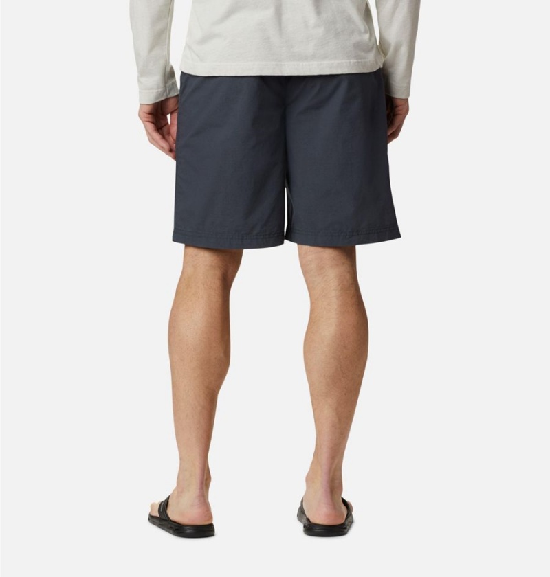 Grey Columbia Washed Out Men's Shorts | 63297RKOP