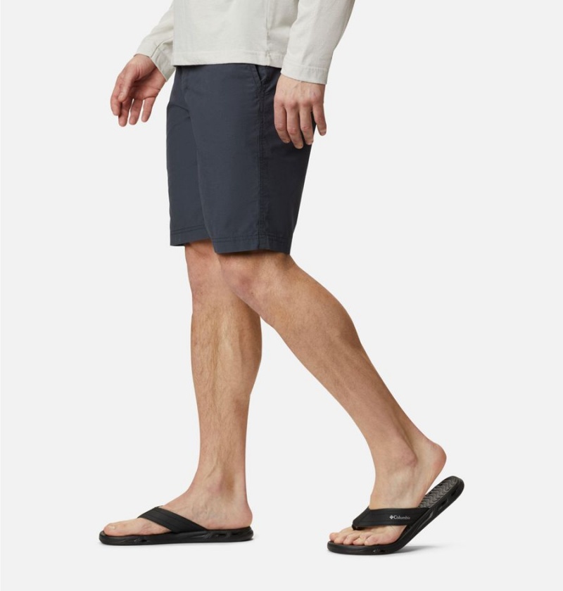 Grey Columbia Washed Out Men's Shorts | 63297RKOP