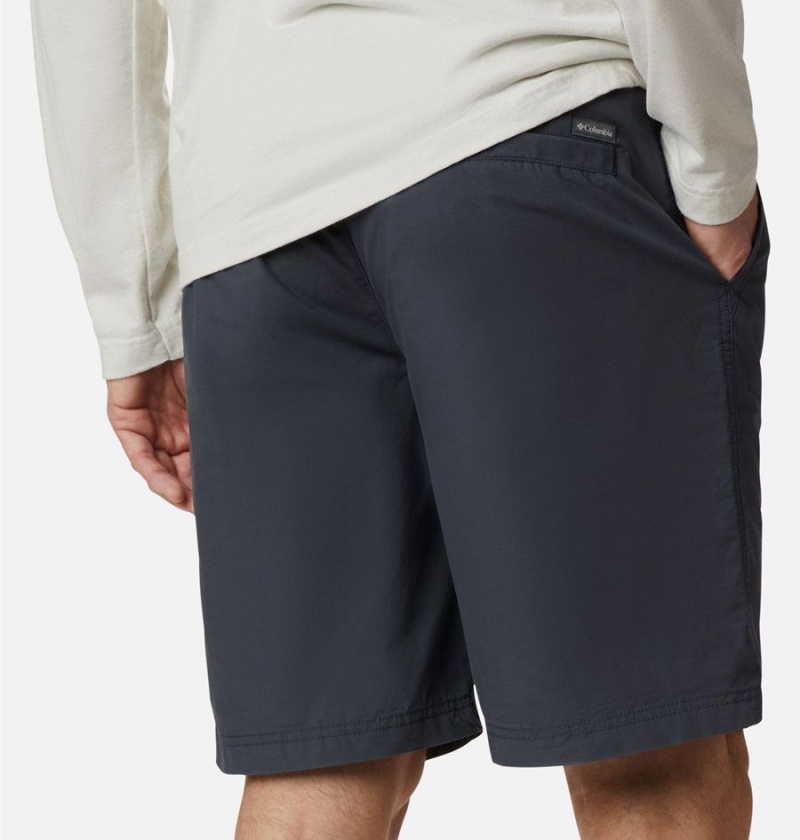 Grey Columbia Washed Out Men's Shorts | 63297RKOP