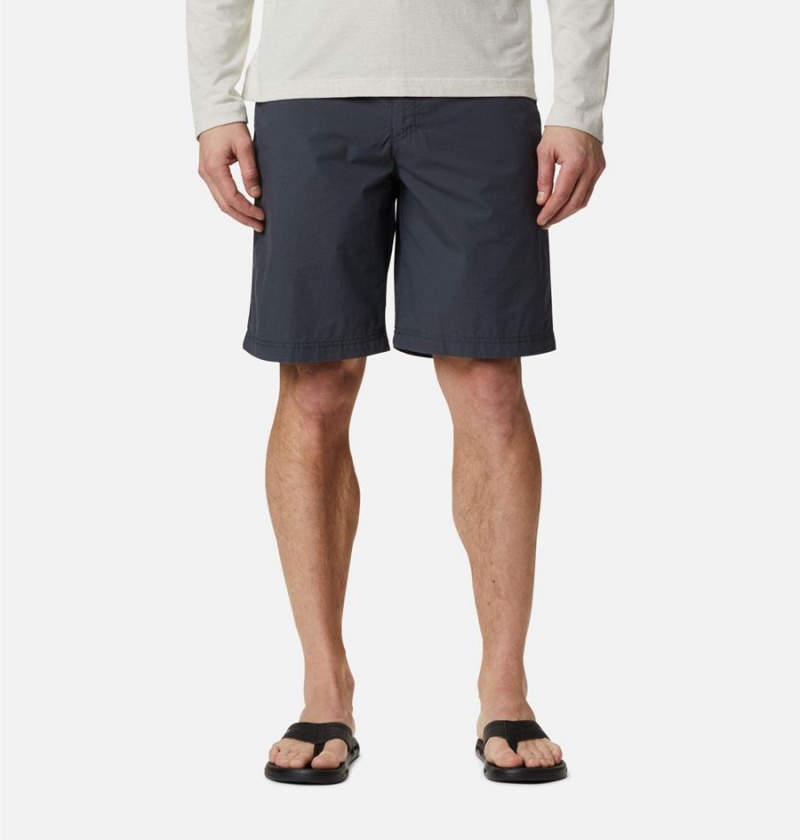 Grey Columbia Washed Out Men\'s Shorts | 63297RKOP