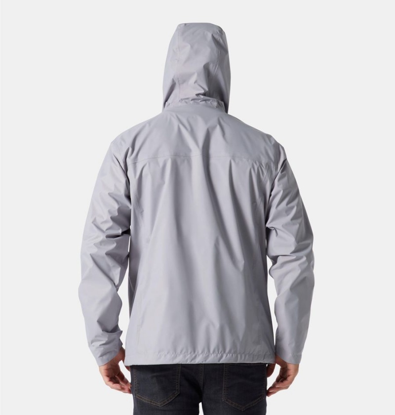 Grey Columbia Watertight II Men's Rain Jacket | 68904DXVO