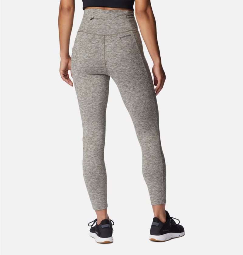 Grey Columbia Weekend Adventure Leggings Women's Pants | 43128WFRN