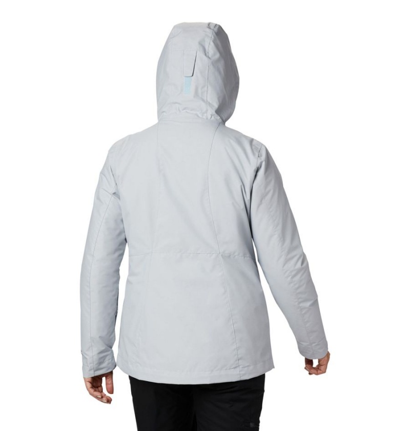 Grey Columbia Whirlibird IV Interchange Women's Ski Jacket | 28670GJPS