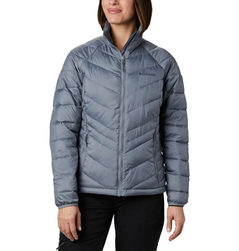 Grey Columbia Whirlibird IV Interchange Women's Ski Jacket | 28670GJPS