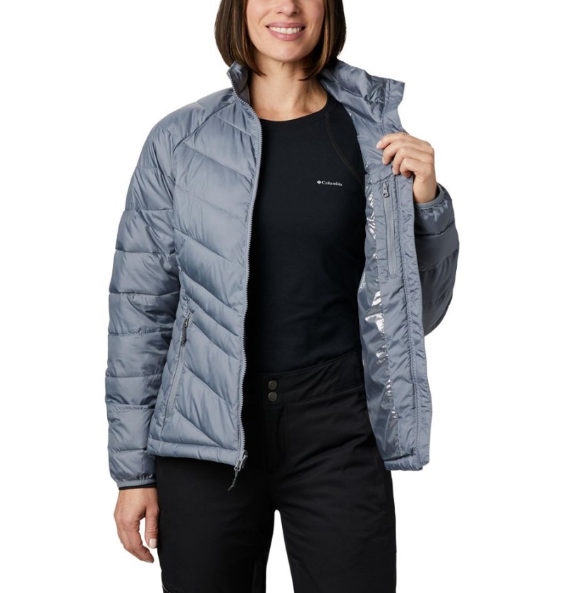 Grey Columbia Whirlibird IV Interchange Women's Ski Jacket | 28670GJPS