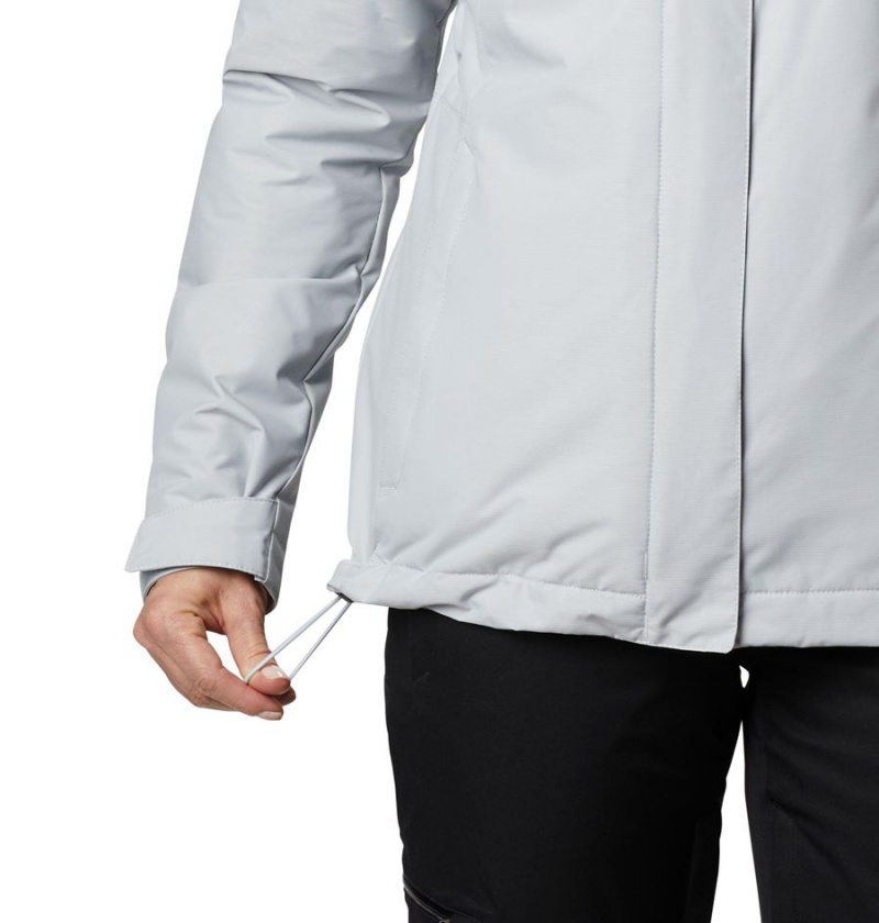 Grey Columbia Whirlibird IV Interchange Women's Ski Jacket | 28670GJPS