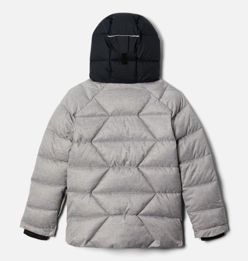 Grey Columbia Winter Powder II Quilted Kids' Jacket | 89673EBGU