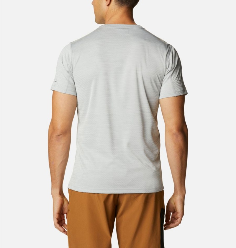 Grey Columbia Zero Rules Short Sleeve - Active Fit Men's T-Shirt | 71940QBNW