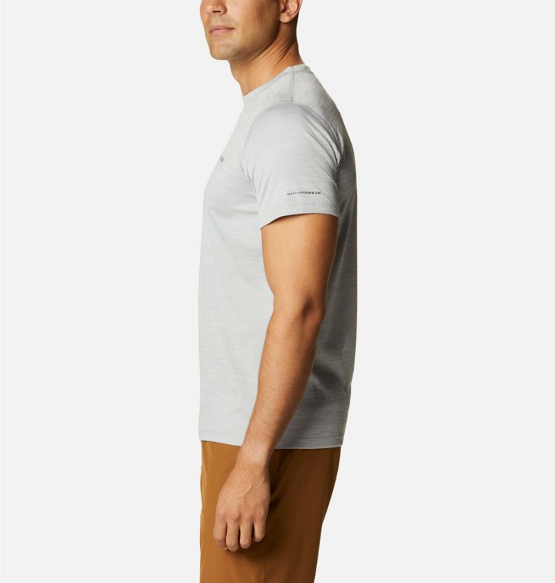 Grey Columbia Zero Rules Short Sleeve - Active Fit Men's T-Shirt | 71940QBNW