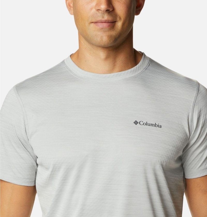 Grey Columbia Zero Rules Short Sleeve - Active Fit Men's T-Shirt | 71940QBNW