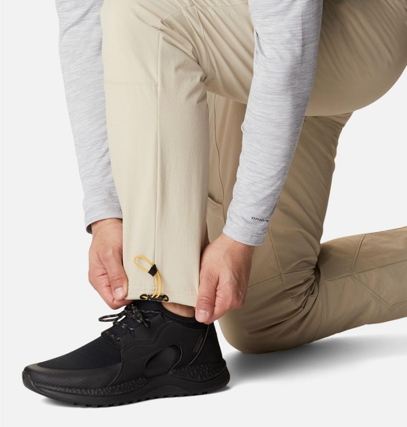 Khaki Columbia Ballistic Ridge Insulated Men's Pants | 35476CJLD