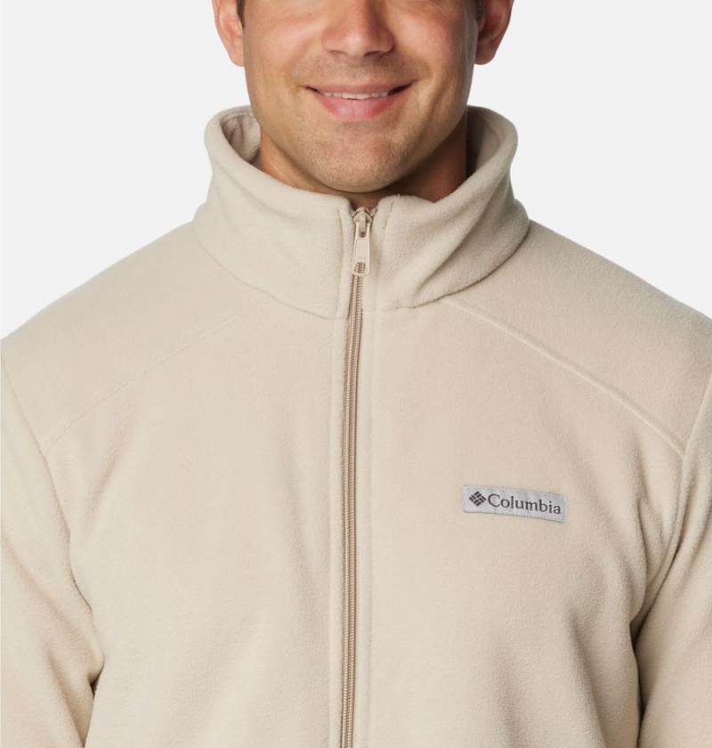 Khaki Columbia Castle Dale Full Zip Men's Fleece Jacket | 23864IMVY