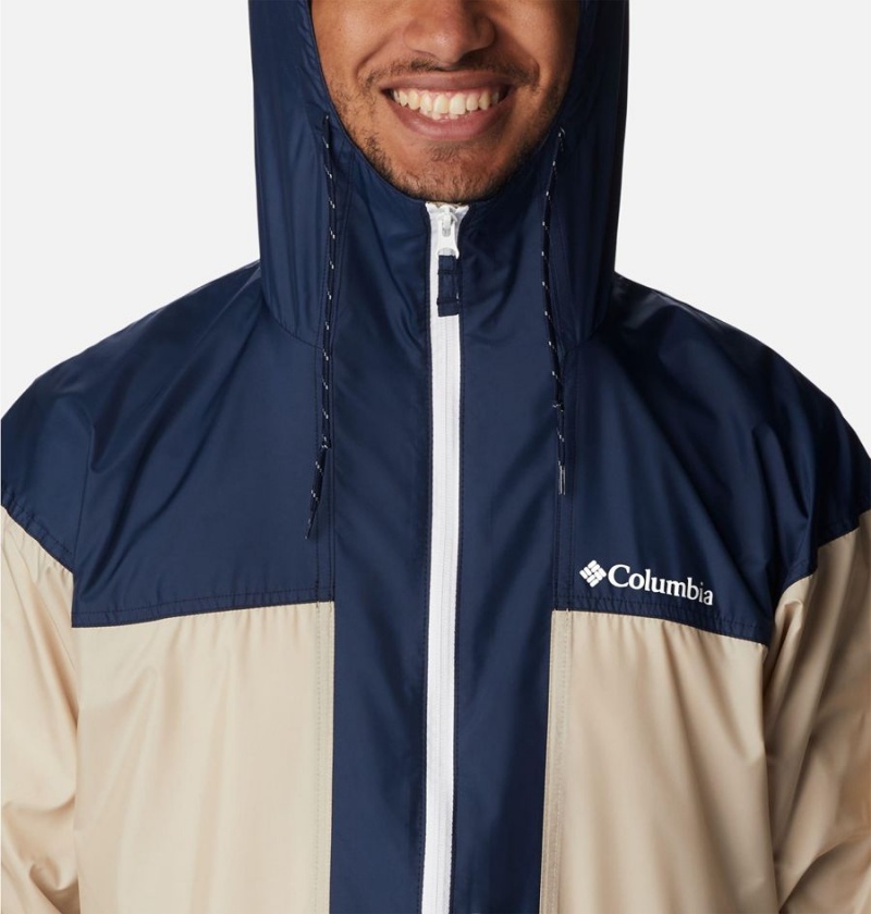 Khaki Columbia Flash Challenger Anorak Jacket Men's Windbreaker | 24960CLGT