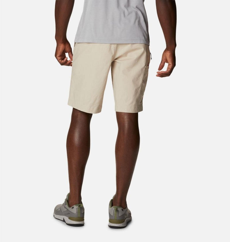 Khaki Columbia Flex ROC Men's Shorts | 45397NMCJ