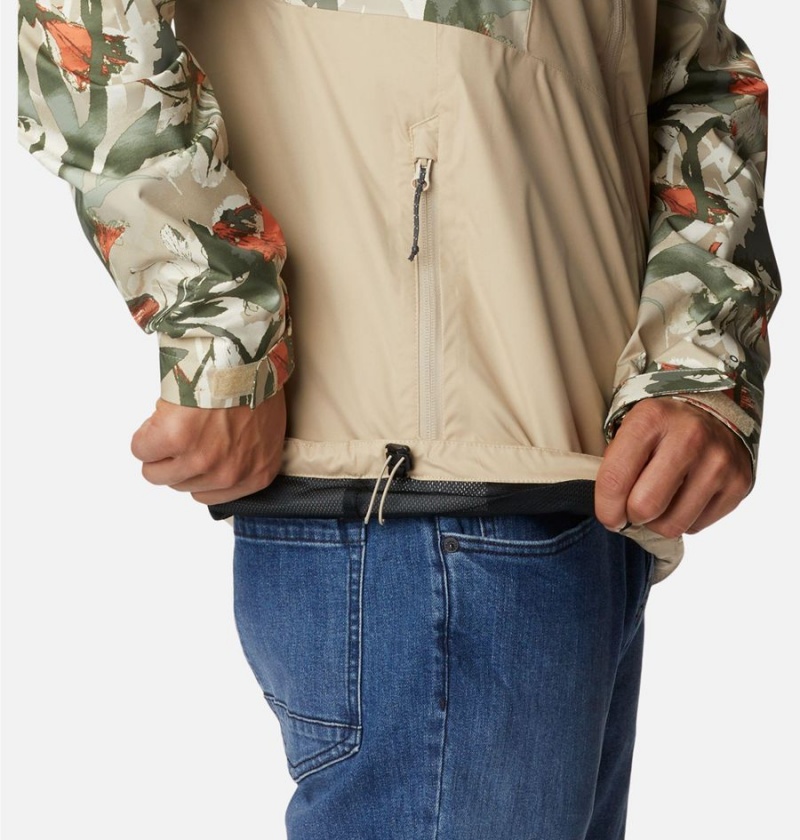 Khaki Columbia Inner Limits II Men's Rain Jacket | 72106LMFH