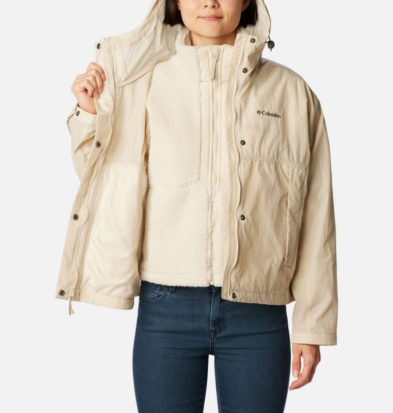 Khaki Columbia Laurelwoods II Interchange Women's 3 In 1 Jackets | 90517TFAG