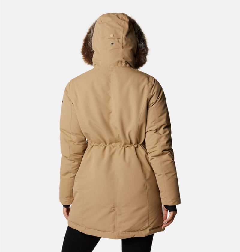 Khaki Columbia Little Si Insulated Women's Coats | 14973ZVDA