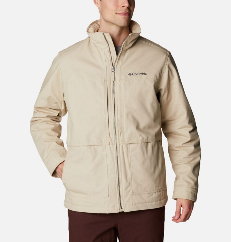 Khaki Columbia Loma Vista II Insulated Men\'s Puffer Jacket | 45078CQUT