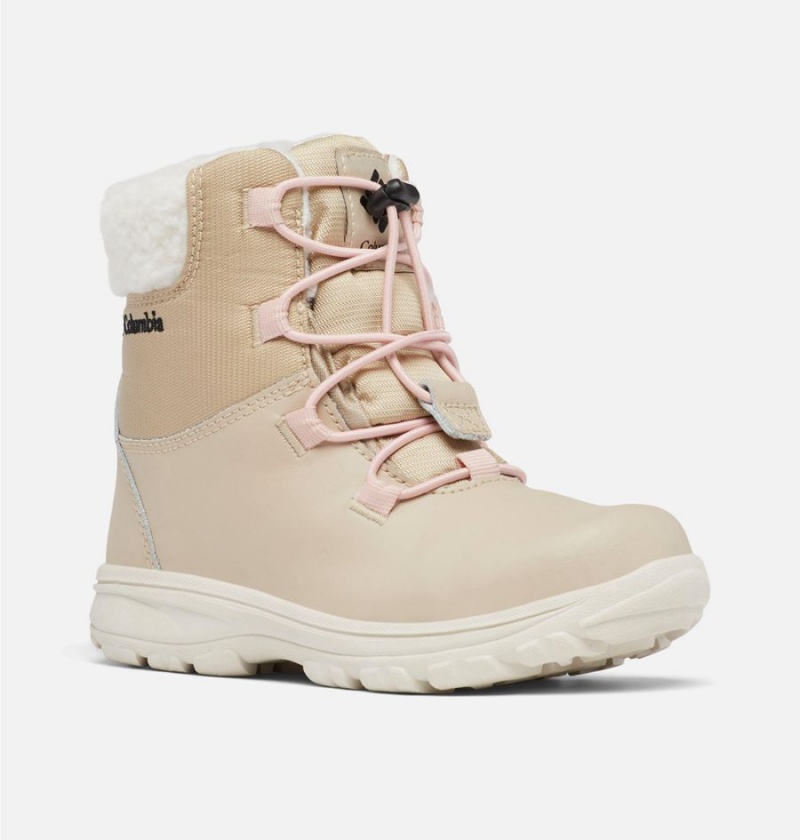 Khaki Columbia Moritza Kids' Boots | 67482NVGS