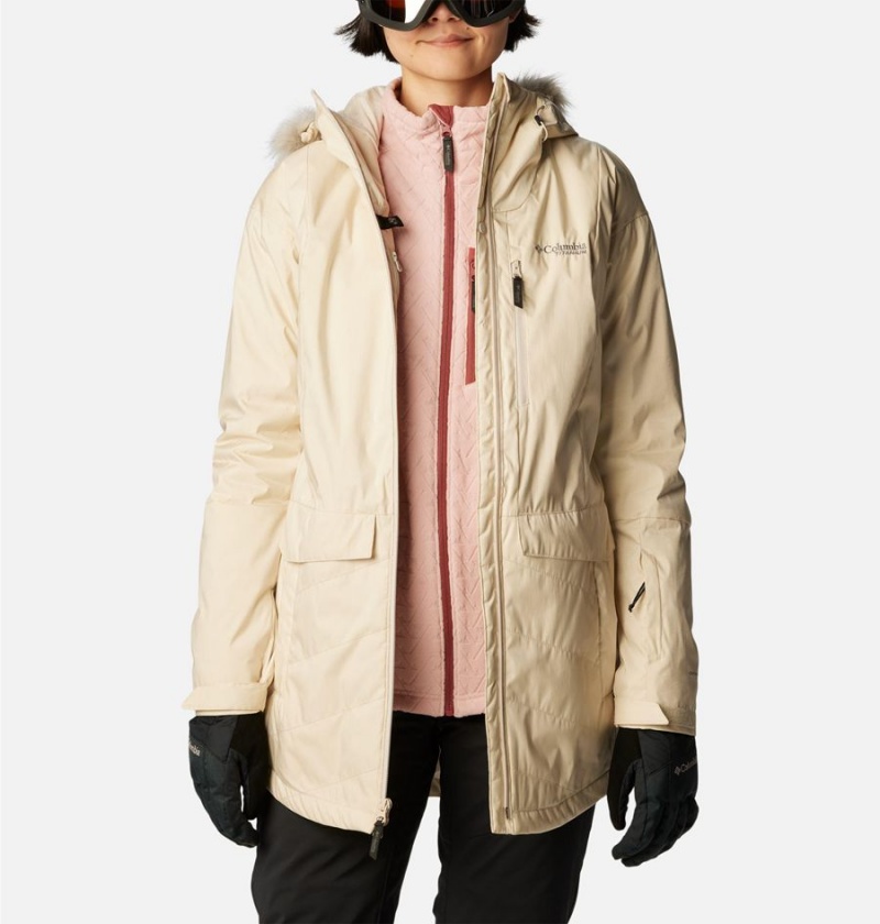 Khaki Columbia Mount Bindo III Insulated Women's Puffer Jacket | 21085OEYF