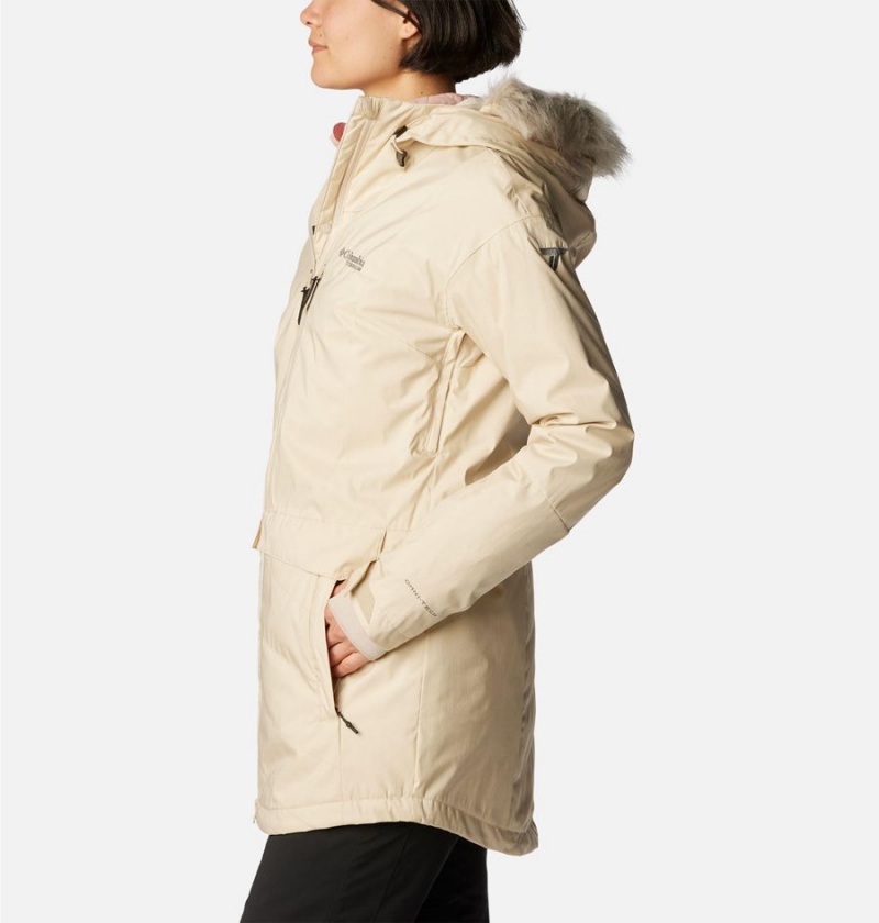 Khaki Columbia Mount Bindo III Insulated Women's Puffer Jacket | 21085OEYF