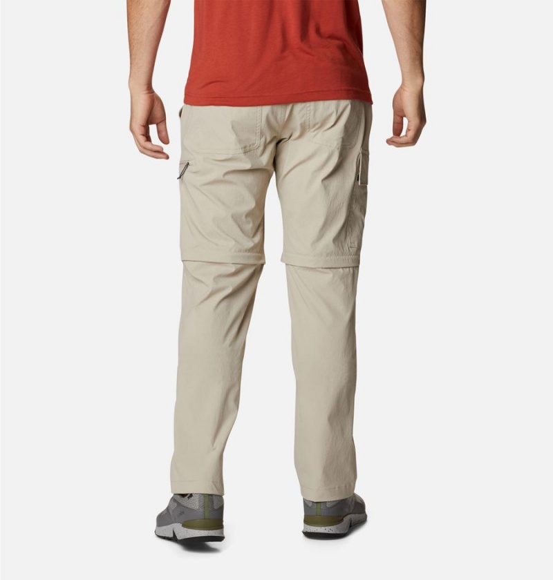 Khaki Columbia Newton Ridge II Convertible Men's Pants | 84765OJAR