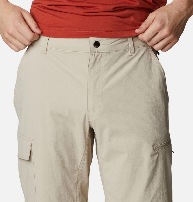 Khaki Columbia Newton Ridge II Convertible Men's Pants | 84765OJAR