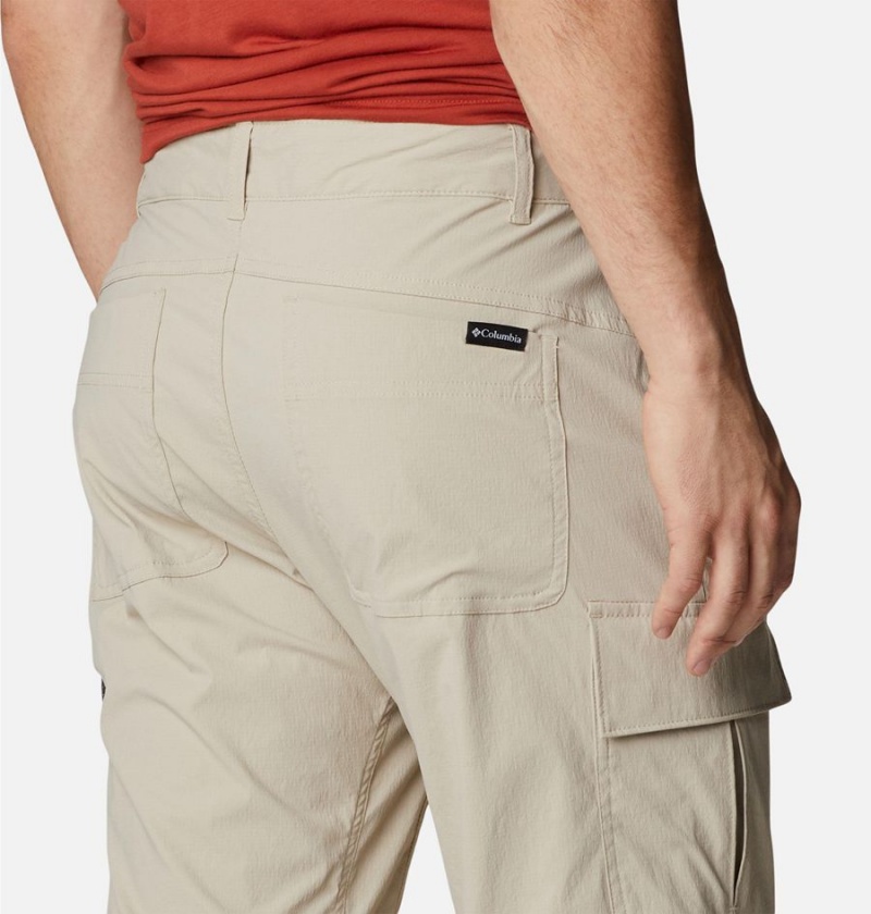 Khaki Columbia Newton Ridge II Convertible Men's Pants | 84765OJAR