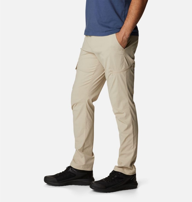 Khaki Columbia Newton Ridge II Men's Pants | 48901KECG