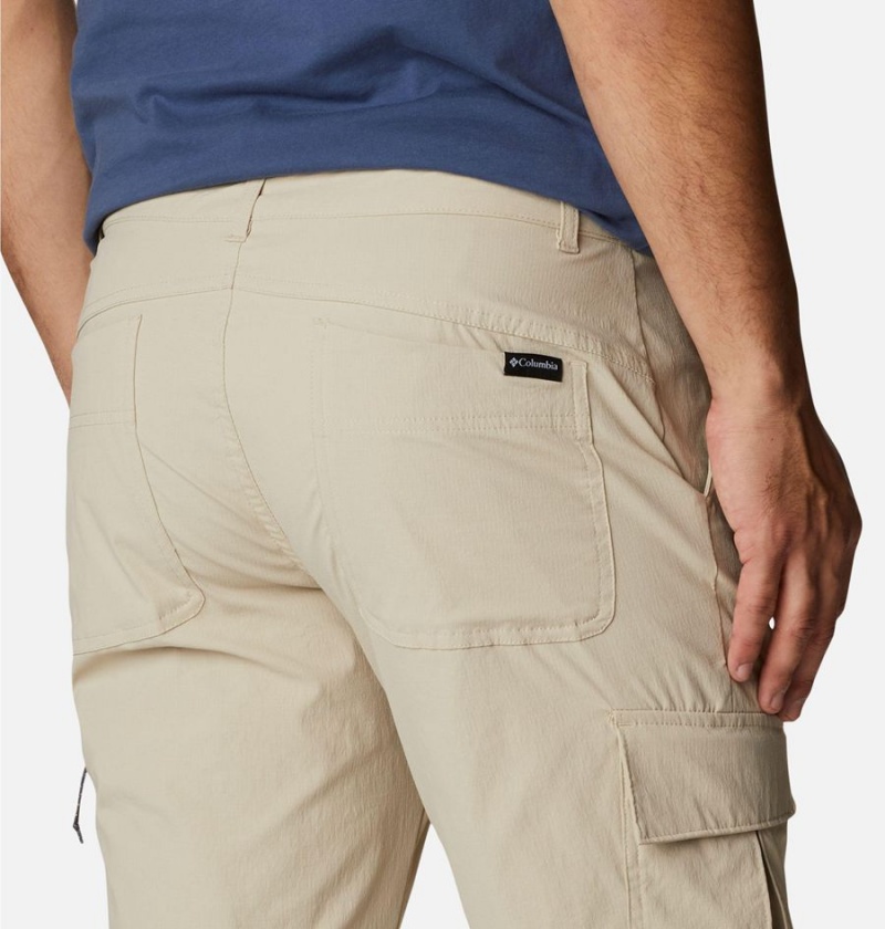 Khaki Columbia Newton Ridge II Men's Pants | 48901KECG