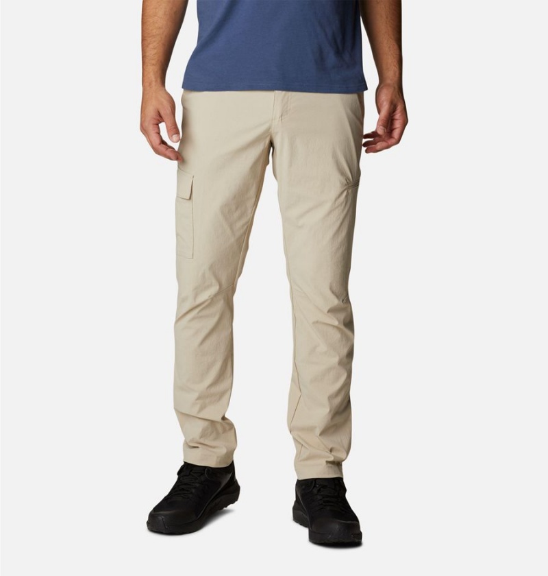 Khaki Columbia Newton Ridge II Men\'s Pants | 48901KECG