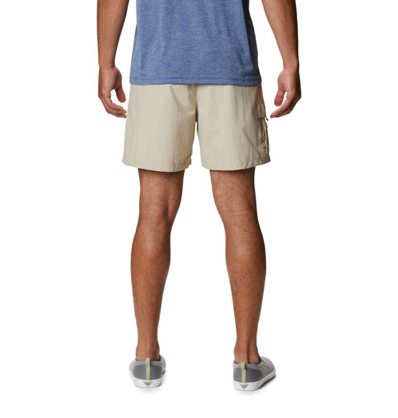 Khaki Columbia PFG Bahama Men's Shorts | 97630VMBD