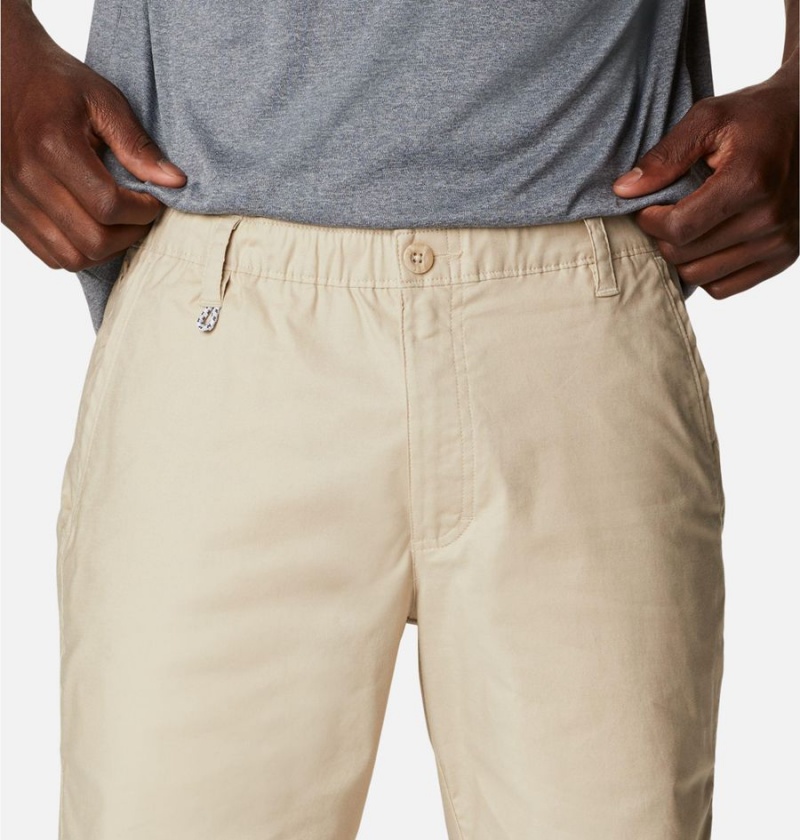 Khaki Columbia PFG Bonefish Men's Shorts | 84195UZKE