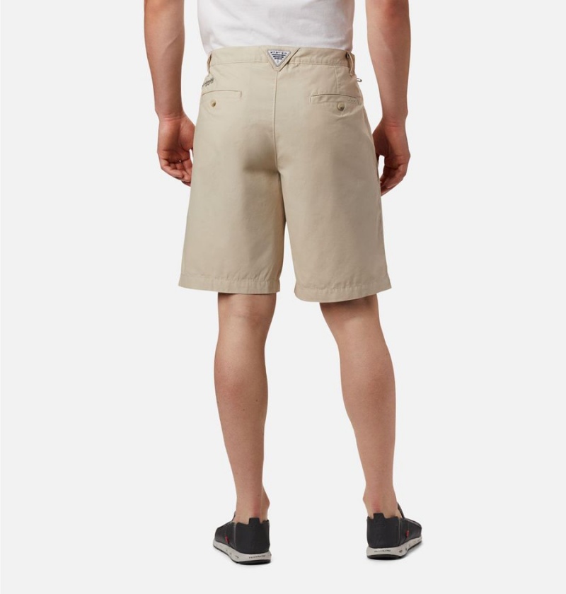 Khaki Columbia PFG Bonehead II Men's Shorts | 26031PCMX