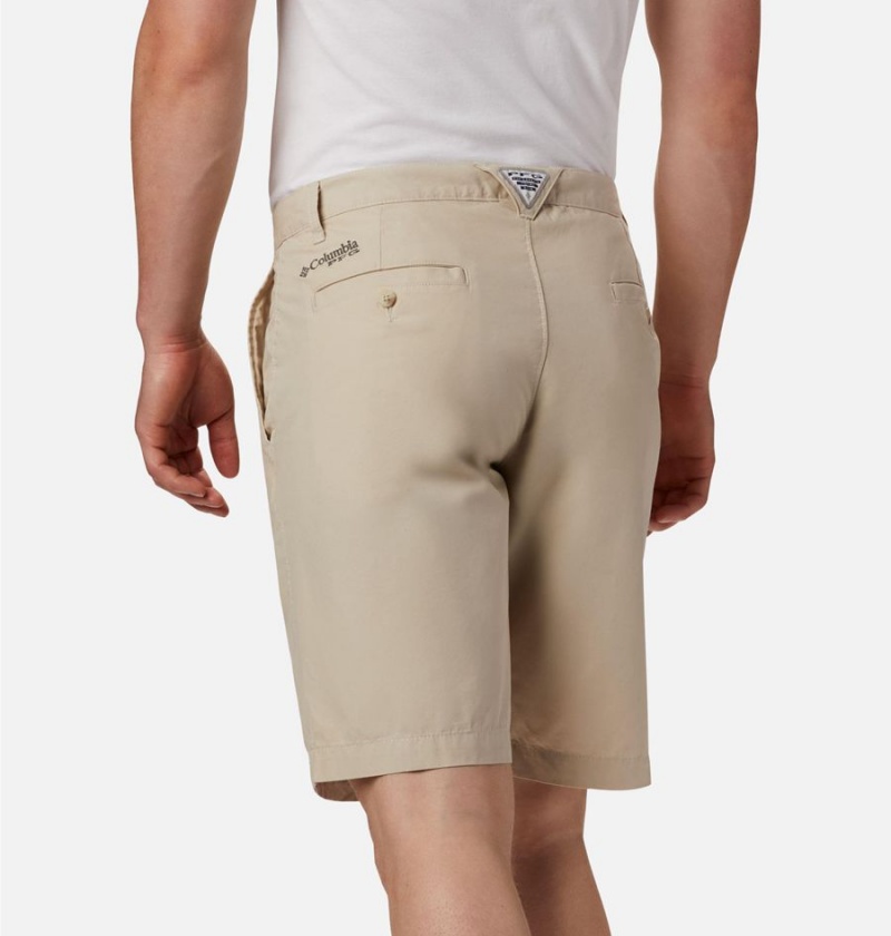 Khaki Columbia PFG Bonehead II Men's Shorts | 26031PCMX