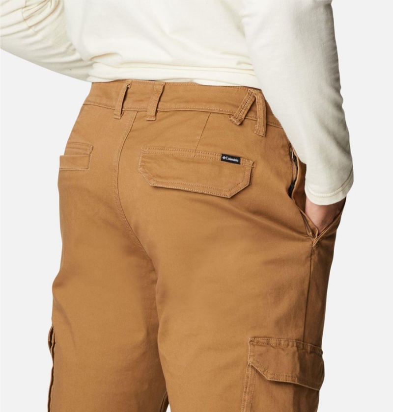 Khaki Columbia Pacific Ridge Cargo Men's Pants | 07495NKJW