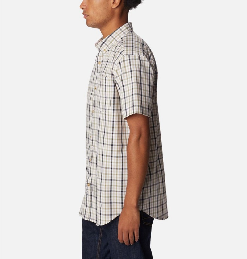 Khaki Columbia Rapid Rivers II Short Sleeve Men's Shirt | 01428BFSK