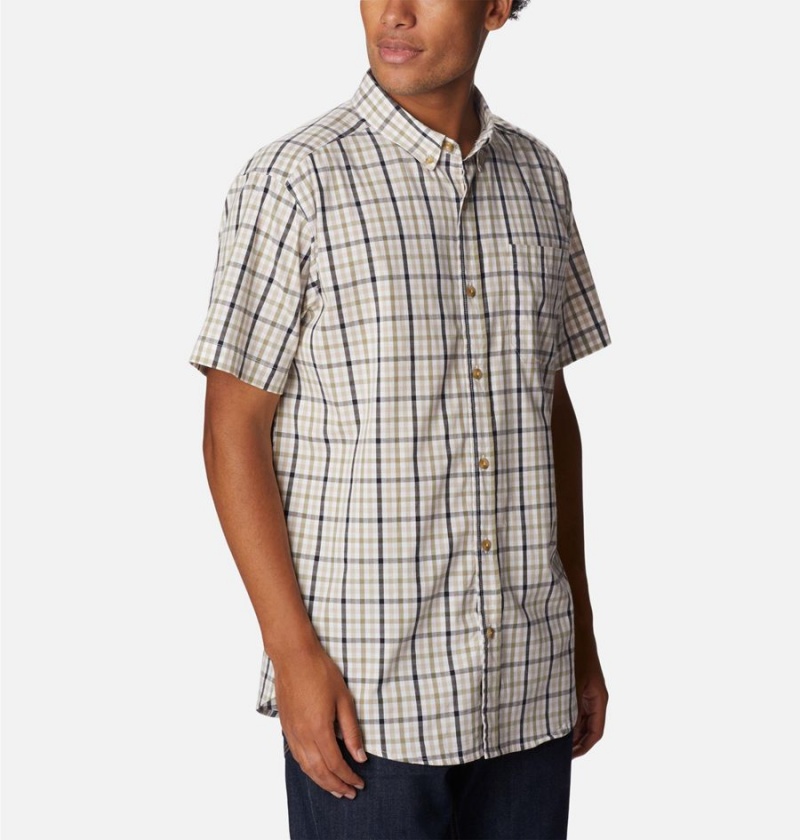 Khaki Columbia Rapid Rivers II Short Sleeve Men's Shirt | 01428BFSK