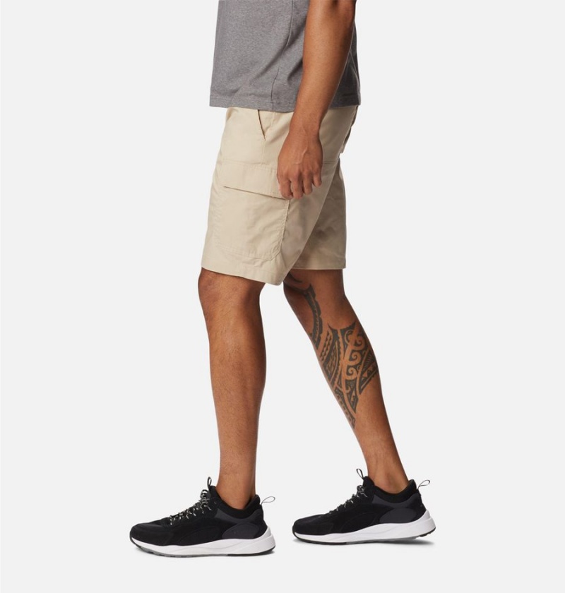 Khaki Columbia Rapid Rivers Men's Shorts | 50382DFYN